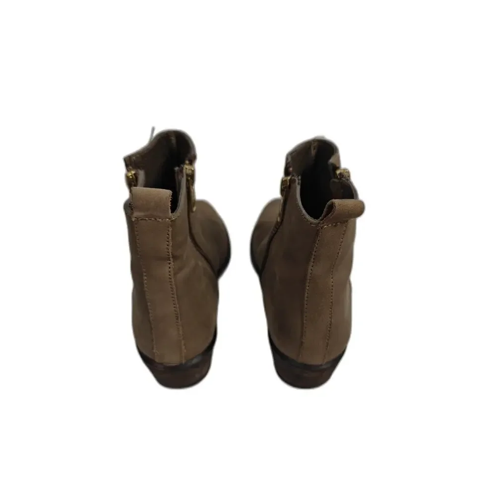 Women Steve Madden Ankle Boots Brown Size 6.5